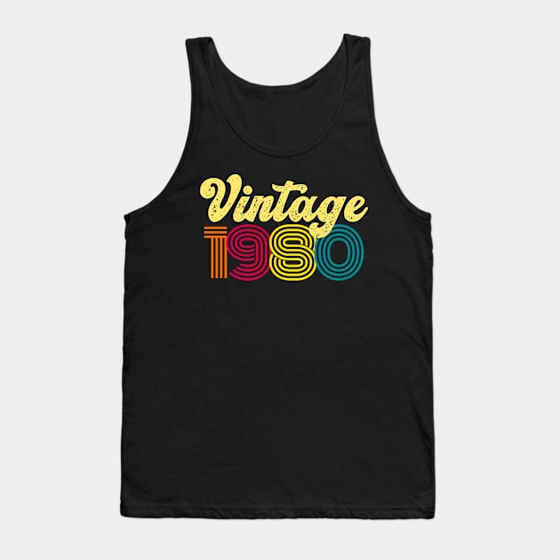 vintage 1980 Tank Top by hatem